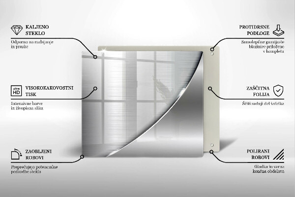 Glas Herdabdeckplatte Metallformen