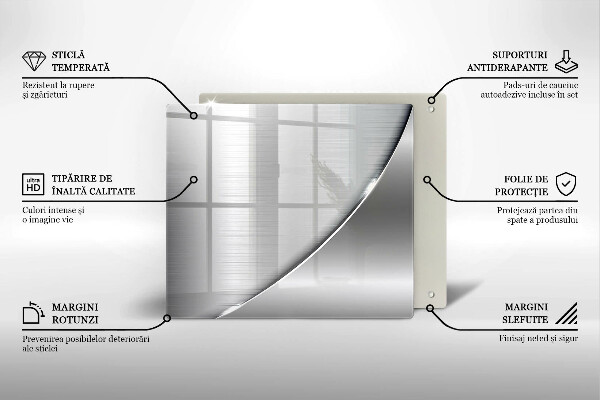 Glas Herdabdeckplatte Metallformen