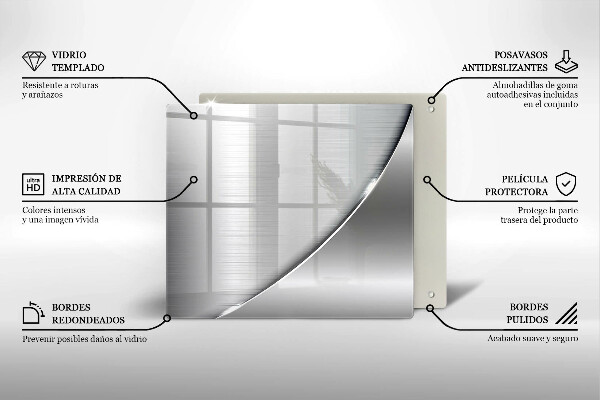Glas Herdabdeckplatte Metallformen