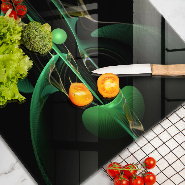 Glas Herdabdeckplatte Moderne Abstraktion