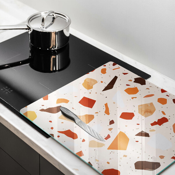 Glas Ceranfeldabdeckung Dekoratives Steinzeug