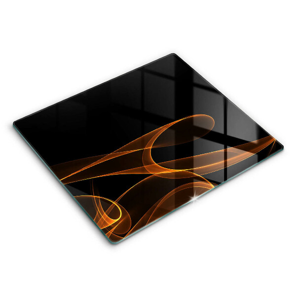 Glas Ceranfeldabdeckung Abstrakte Linien