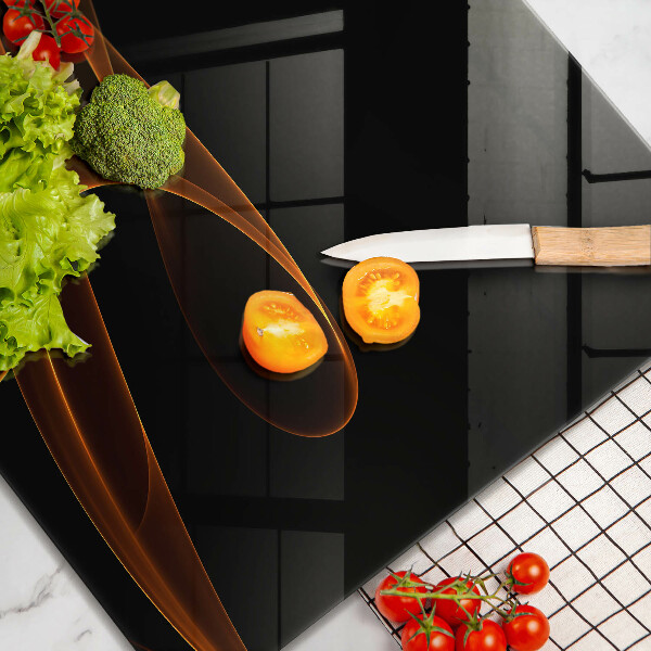 Glas Ceranfeldabdeckung Abstrakte Linien