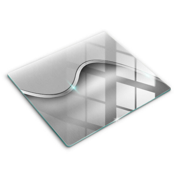 Glas Ceranfeldabdeckung Metallabstraktion
