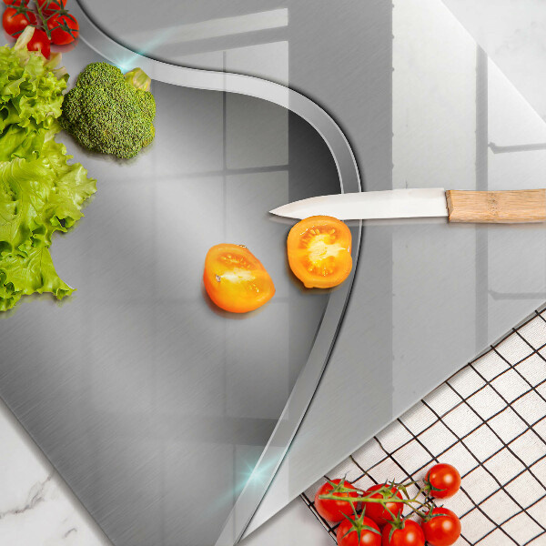 Glas Ceranfeldabdeckung Metallabstraktion