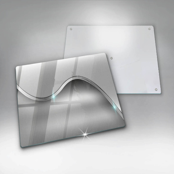 Glas Ceranfeldabdeckung Metallabstraktion