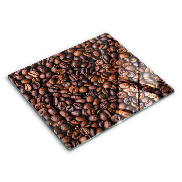 Glas Ceranfeldabdeckung Kaffeebohnen