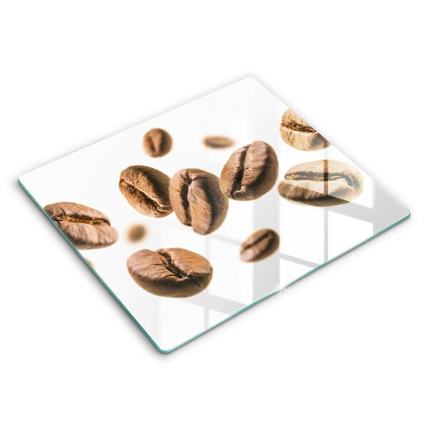 Glas Ceranfeldabdeckung Kaffeebohnen