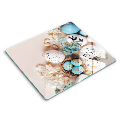 Glas Ceranfeldabdeckung Osterdekorationen