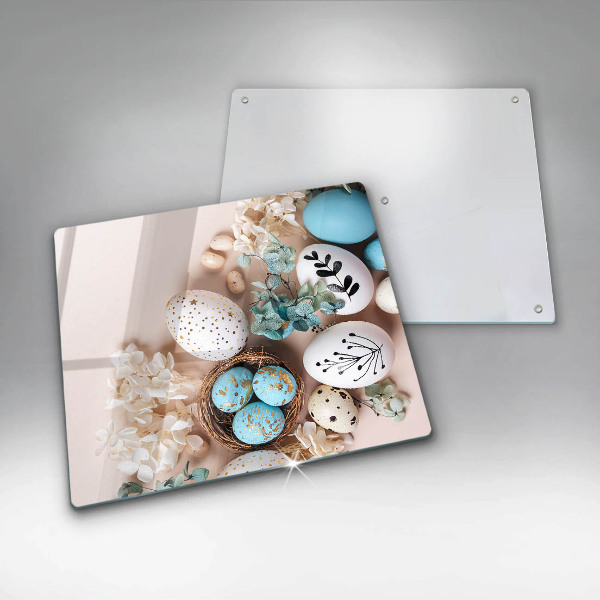 Glas Ceranfeldabdeckung Osterdekorationen