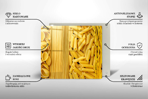 Glas Ceranfeldabdeckung Pasta