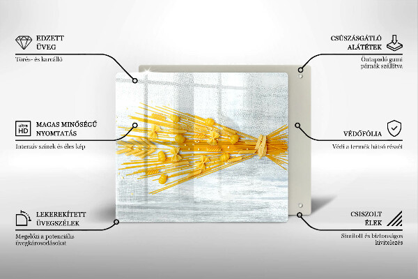 Glas Ceranfeldabdeckung Pasta