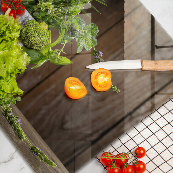 Glas Ceranfeldabdeckung Grüne Kräuter