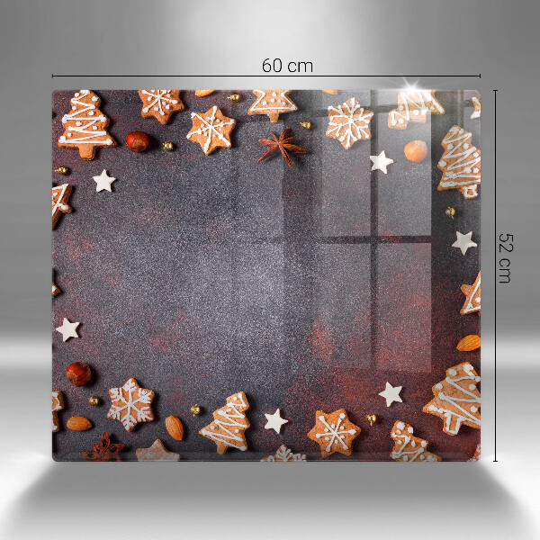 Glas Ceranfeldabdeckung Lebkuchenweihnachten