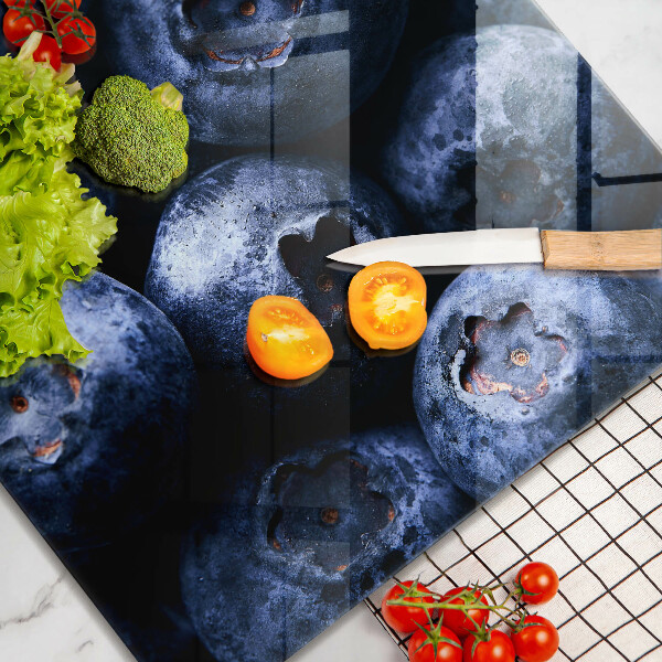 Glas Ceranfeldabdeckung Nahaufnahme von Beeren