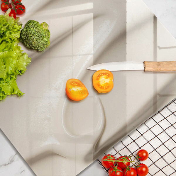 Glas Ceranfeldabdeckung Cremiges Eis