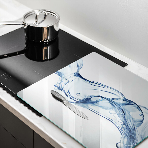 Glas Ceranfeldabdeckung Kristallwasser