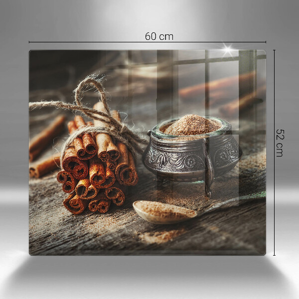 Glas Ceranfeldabdeckung Vanilleschoten