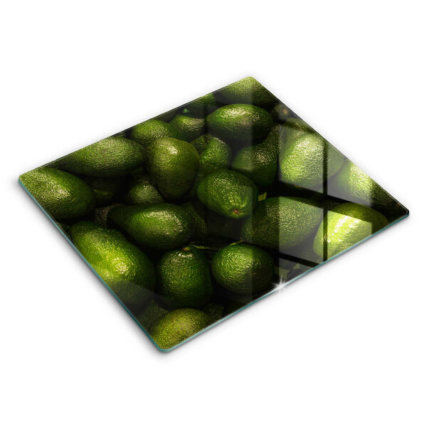 Glas Ceranfeldabdeckung Avocadofrucht