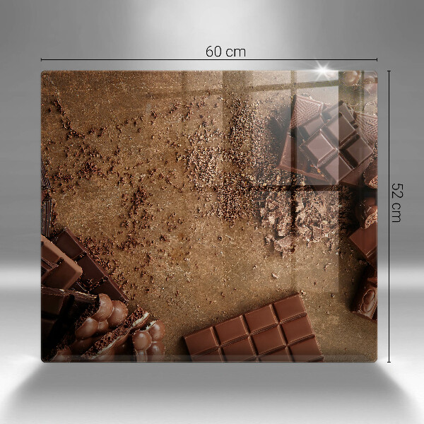 Glas Ceranfeldabdeckung Schokoladenbonbons