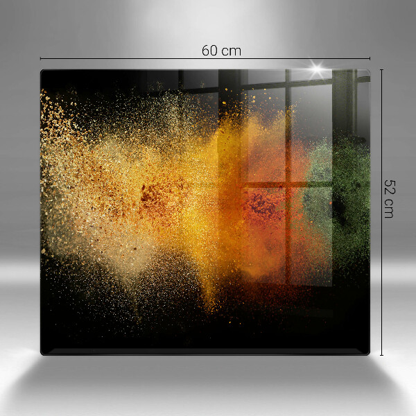 Glas Ceranfeldabdeckung Bunte Gewürze