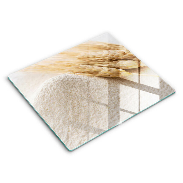 Glas Ceranfeldabdeckung Mehl und Ähren