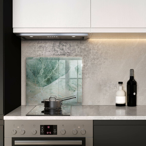 Glas Herdabdeckplatte Steinstruktur