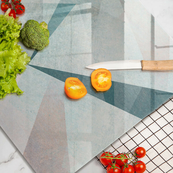 Glas Herdabdeckplatte Scharfe Abstraktion