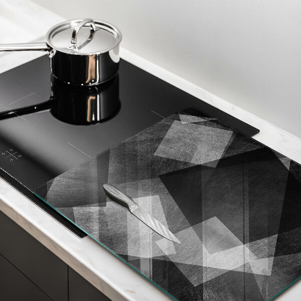 Glas Ceranfeldabdeckung Geometrische Abstraktion