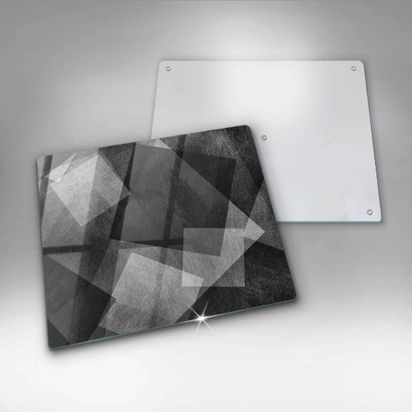 Glas Ceranfeldabdeckung Geometrische Abstraktion