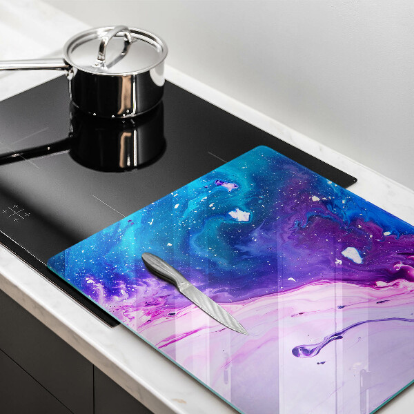 Glas Ceranfeldabdeckung Abstraktionstinten