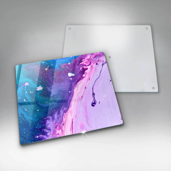 Glas Ceranfeldabdeckung Abstraktionstinten