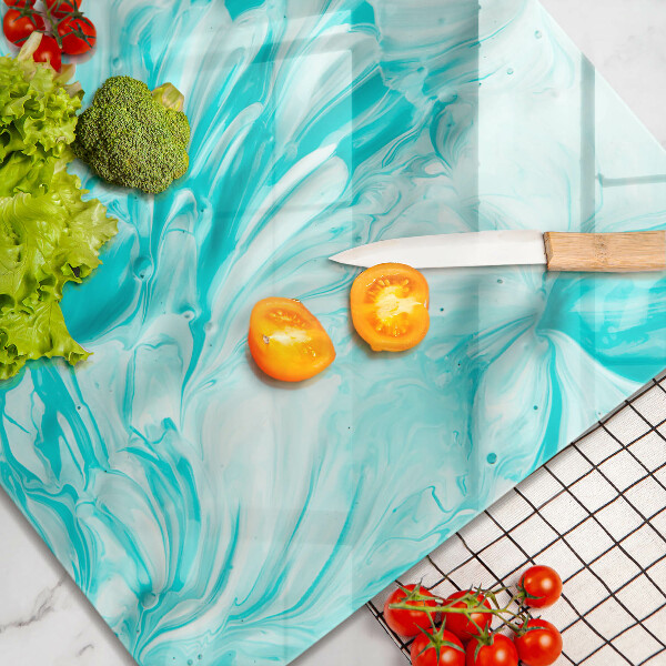 Glas Ceranfeldabdeckung Abstraktionsfarben