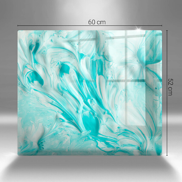 Glas Ceranfeldabdeckung Abstraktionsfarben