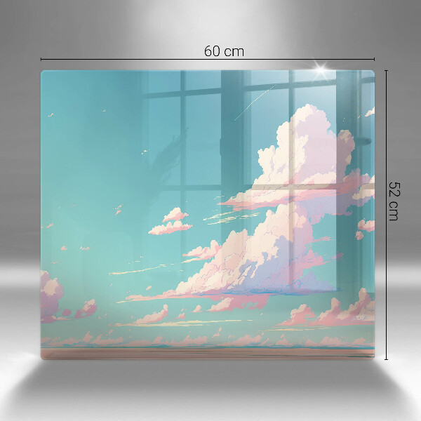 Glas Ceranfeldabdeckung Märchenhafter Himmel