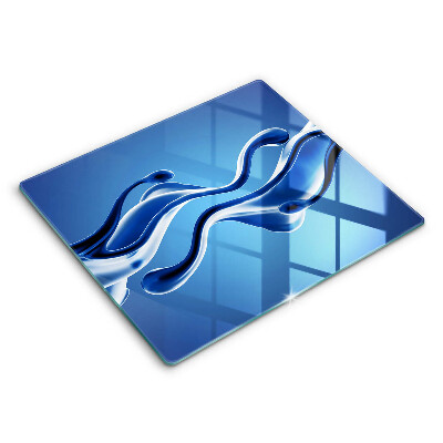 Glas Ceranfeldabdeckung Flüssige Abstraktion