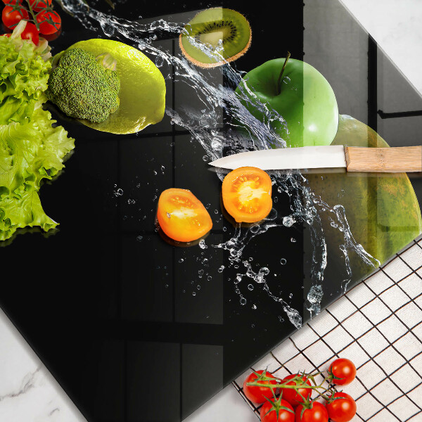 Glas Ceranfeldabdeckung Früchte im Wasser