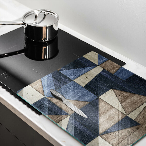 Glas Ceranfeldabdeckung Geometrische Abstraktion