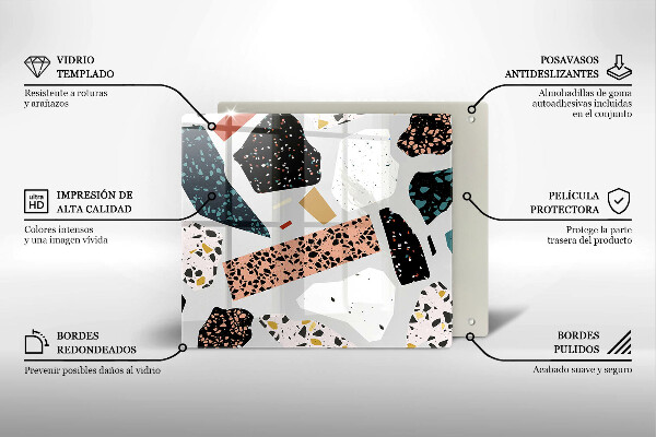 Glas Ceranfeldabdeckung Steingut