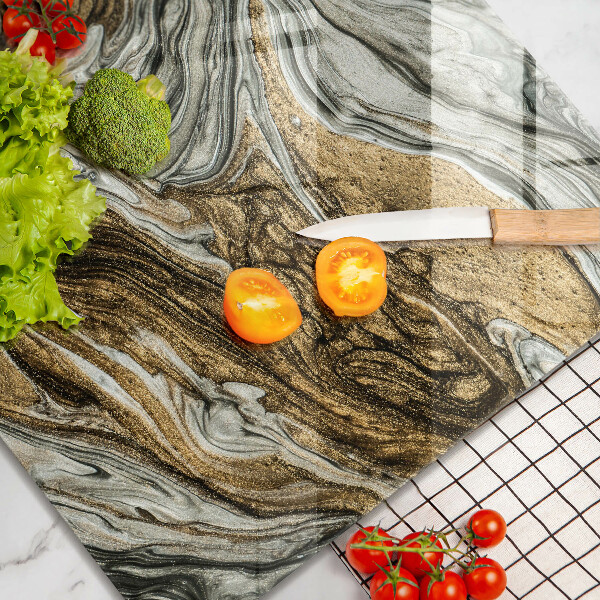 Glas Ceranfeldabdeckung Reichhaltige Abstraktion