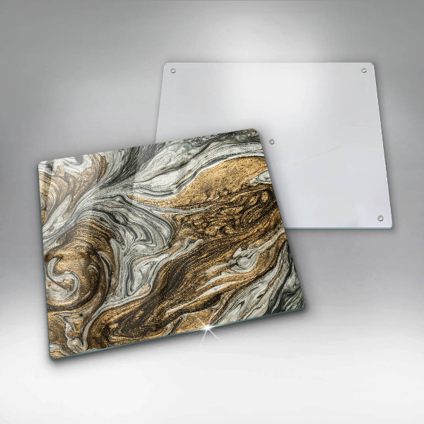 Glas Ceranfeldabdeckung Reichhaltige Abstraktion