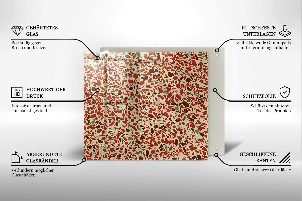Glas Ceranfeldabdeckung Feinsteinzeug