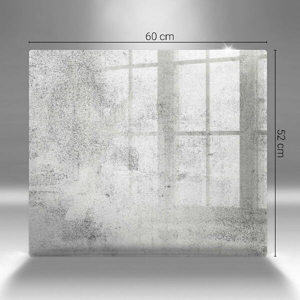 Glas Ceranfeldabdeckung Betonstruktur