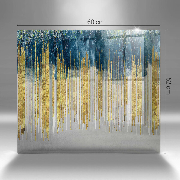 Glas Ceranfeldabdeckung Designer-Abstraktion