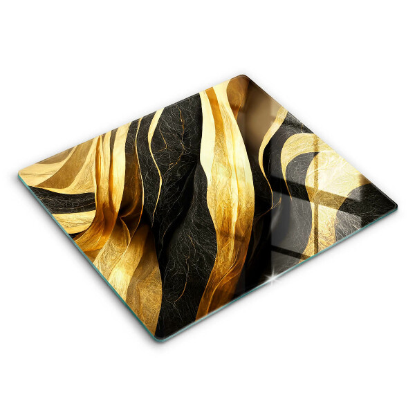 Glas Ceranfeldabdeckung Elegante Abstraktion