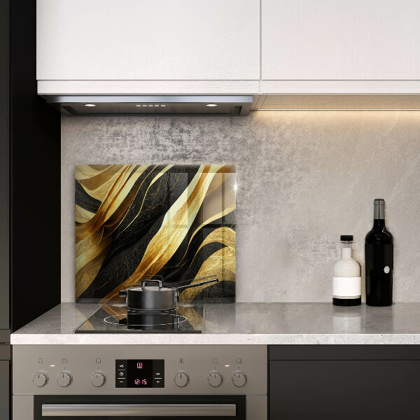 Glas Ceranfeldabdeckung Elegante Abstraktion