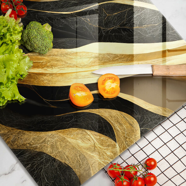 Glas Ceranfeldabdeckung Elegante Abstraktion