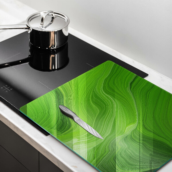 Glas Ceranfeldabdeckung Abstrakte Textur