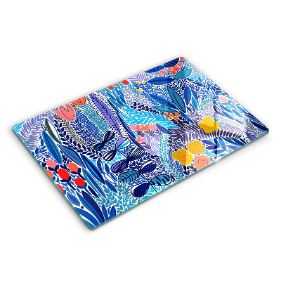 Glas Ceranfeldabdeckung Bemalte Wiese