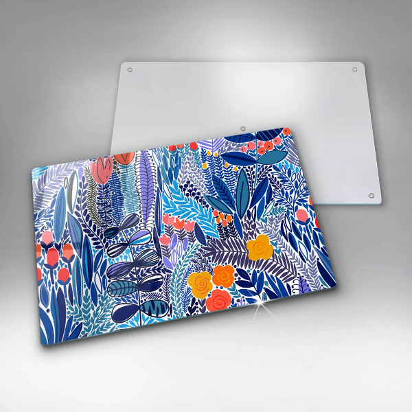 Glas Ceranfeldabdeckung Bemalte Wiese